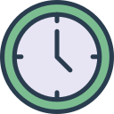 Reloj circular icon