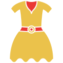 vestido tradicional icon