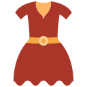 vestido tradicional icon