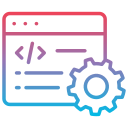 codificación de sitios web icon