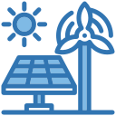 energía solar icon