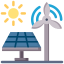 energía solar icon