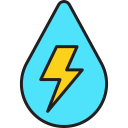 agua electricidad icon