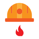 casco de bombero icon