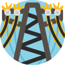 Electric tower icon