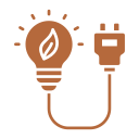 energía renovable icon