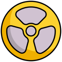 energía nuclear icon