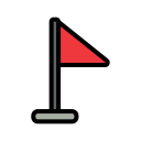 bandera roja icon