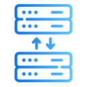 transacción de datos icon