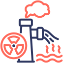 contaminación radiactiva icon