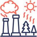 contaminación térmica icon