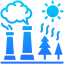 contaminación térmica icon