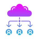 compartir en la nube icon