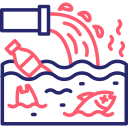 contaminación del agua icon