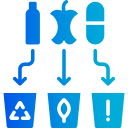 clasificación de residuos icon