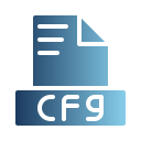 archivo cfg icon