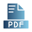 formato de archivo pdf icon