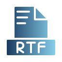 formato rtf icon