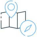 mapas y ubicación icon