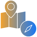 mapas y ubicación icon