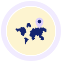 mapa del mundo icon