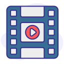 procesamiento de video icon