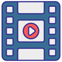 procesamiento de video icon