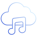 nube de música icon