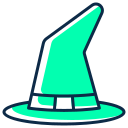 sombrero de bruja icon