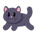 gato negro icon