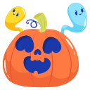 calabaza de halloween icon