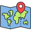 mapa del mundo icon