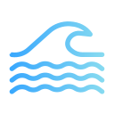 ondas de agua icon