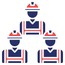 trabajador de la construcción icon