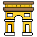 arco de triunfo icon