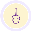 manzana acaramelada icon