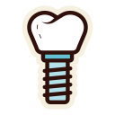 implante dental icon