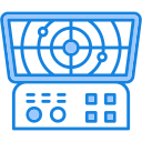 sonar de radar icon