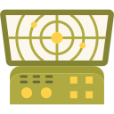 sonar de radar icon