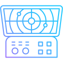 sonar de radar icon