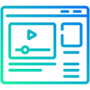 contenido de video icon