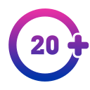 número 20 icon