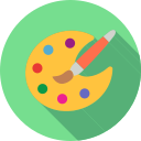 paleta de colores icon