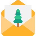 tarjeta de navidad icon