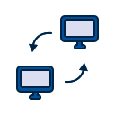 transferencia de datos icon