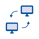 transferencia de datos icon