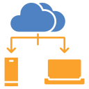 transferencia a la nube icon