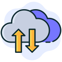 transferencia a la nube icon