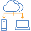 transferencia a la nube icon