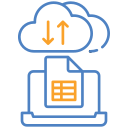 transferencia de datos icon